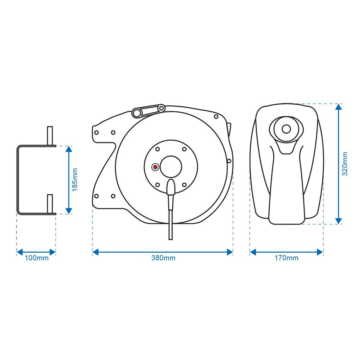 Enrouleur Automatique 15 M 580786 Proplus - 8