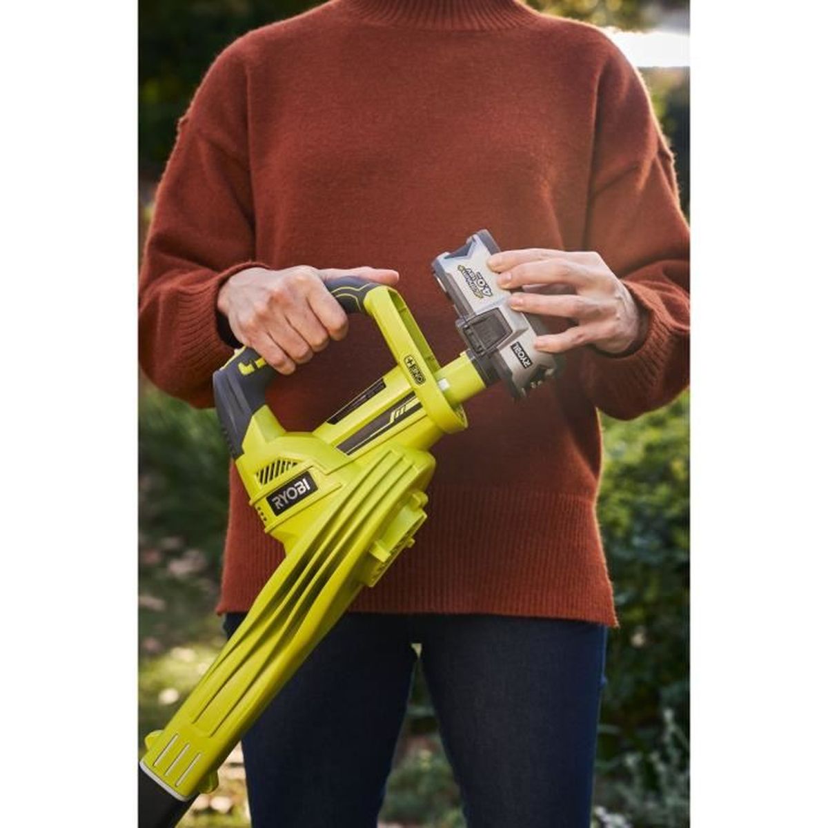 Soffiatore RYOBI - OBL1820S - 18V One+ - Batteria e caricabatterie non inclusi - 8