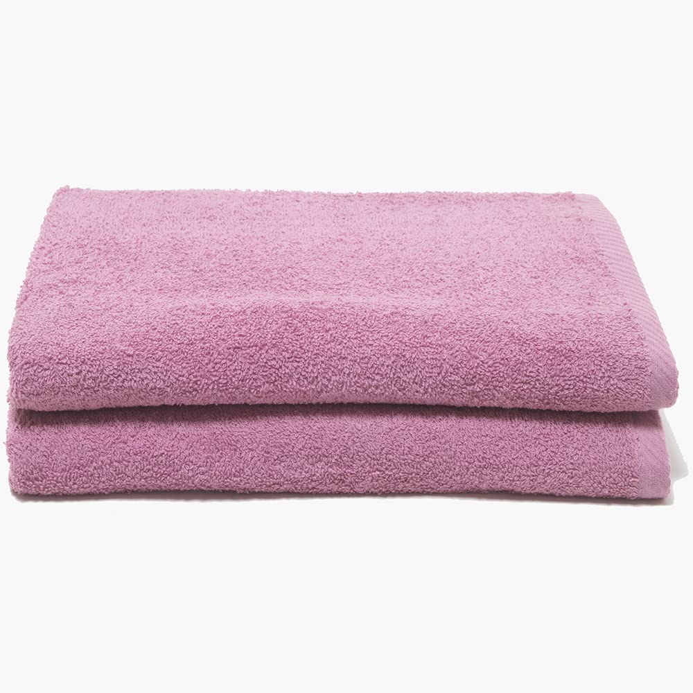 Set 6 Asciugamani Da Bagno In 100% Cotone - Extra Assorbenti - 67,6 X 132,1 Cm - Vari Colori - 3