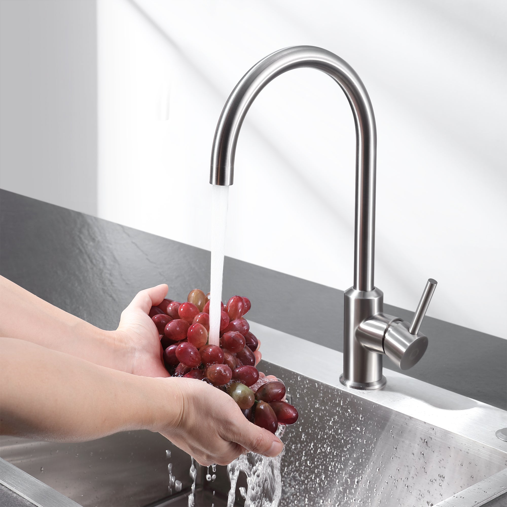 Cecipa max Mezclador monomando de cocina, grifo de fregadero de