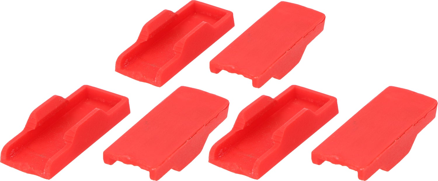 Mâchoires D'étau/mâchoires De Protection à Angle Droit, Planes-parallèles, Aimants Spéciaux Intégrés, Convient Pour étau, Matériau :polyuréthane., 4665270
