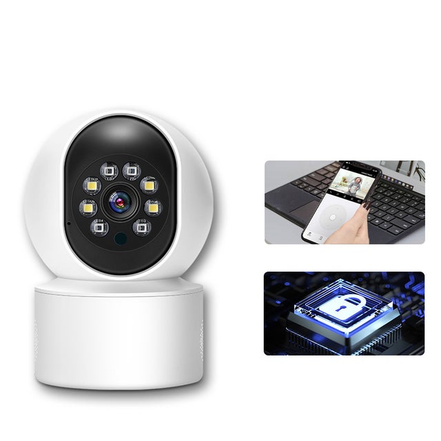 Caméra 2K 3MP Wifi Surveillance vidéo à domicile Protection de sécurité IP Moniteur bébé intérieur Webcam sans fil AI Suivi Vision nocturne