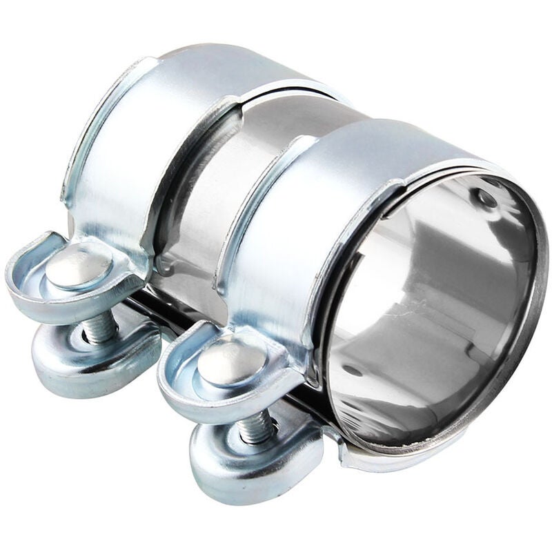 Floshine Morsetto Per Tubo Scarico 6 Pollici - 2 Pezzi In Acciaio Inox 304 - 3