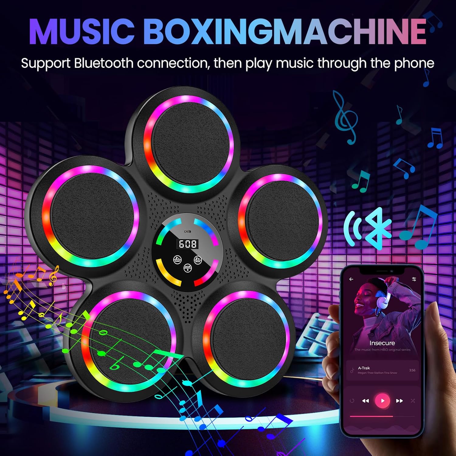 achine de Boxe usicale, Boxe ural usique, 3 vitesses, ural