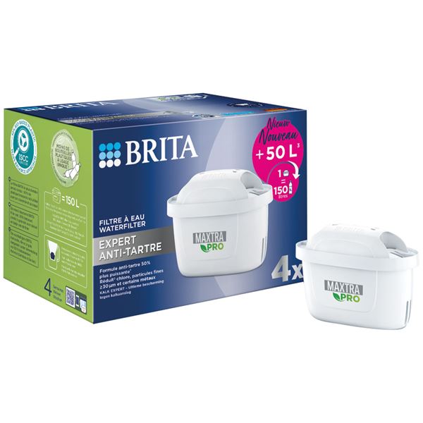 Filtri Brita Maxtra Pro ALL-IN-1 - Confezione Da 6 Ricambi Filtri Maxtra Pro All-in-1