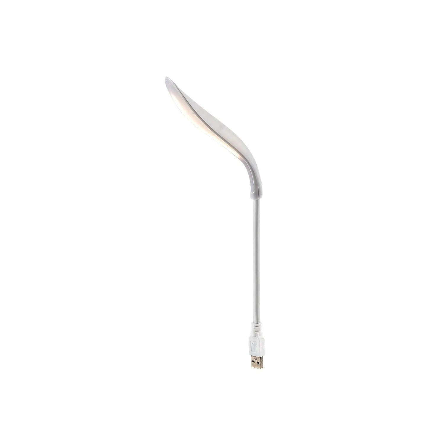 Lampka USB do laptopa komputera nowoczesna mała biała elastyczna do biura neutralna barwa LED 2W TAFI Rabalux