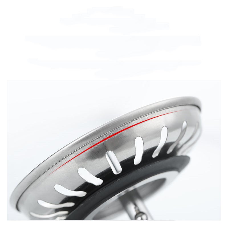 2 Filtri Per Lavello In Acciaio Inox – 70 Mm – Per Cucina, Vasca E Doccia – Antiruggine - 3