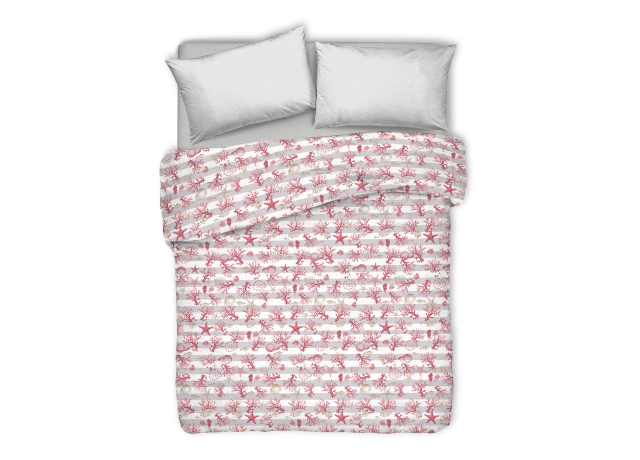 Copriletto Estivo 100% Cotone Made In Italy - Piquet Leggero, Blu Arcobaleno, 2 Piazze - Foto 8