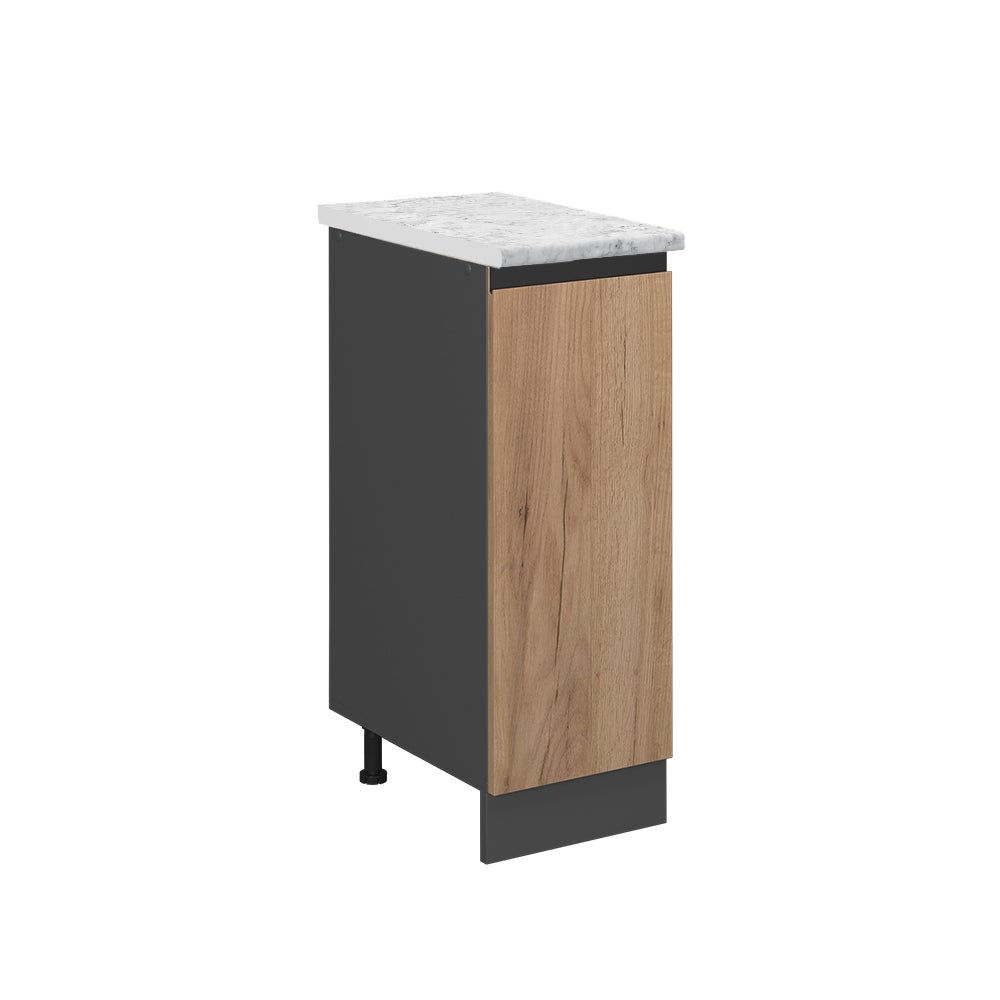 Vicco Szafka apteczna R-Line, Złoty dąb energetyczny, 30 cm J-Shape BR Marmur