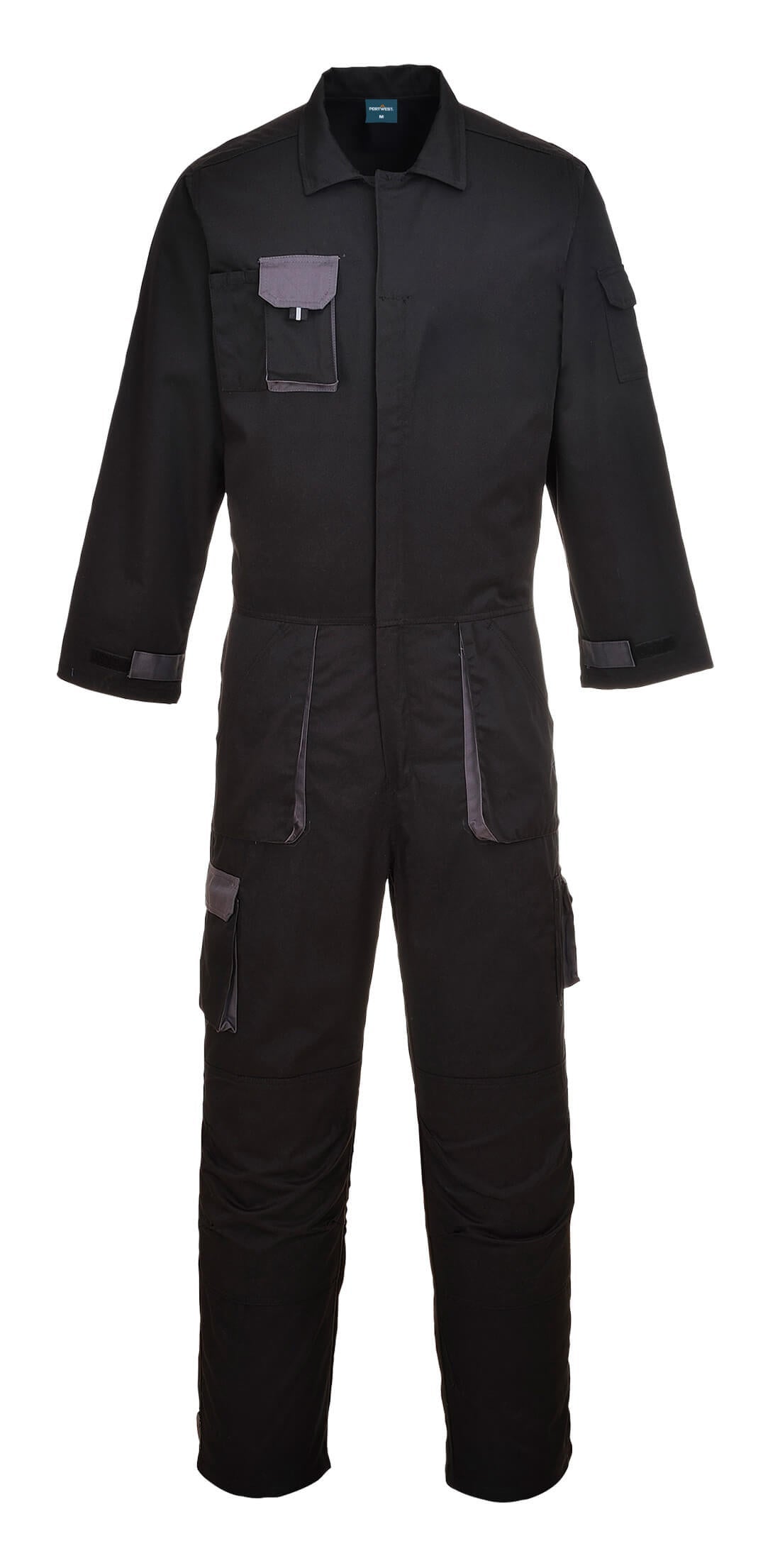 Combinaison de travail Multipoches Portwest CONTRAST TEXO Noir / Gris XL - 3