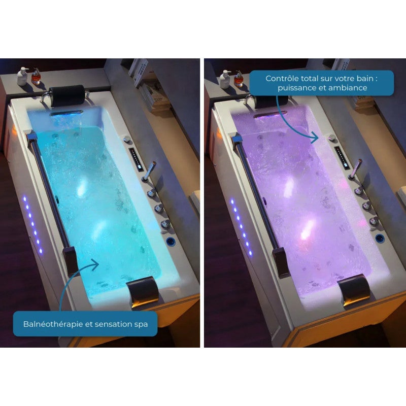 Baignoire balnéo D-Cleveland 46 jets Whirlpool - 3