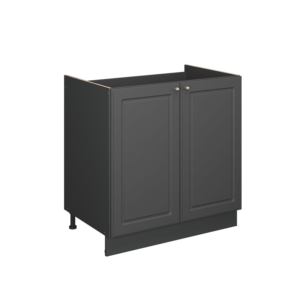 Vicco Szafka pod zlew Fame-Line, Anthrazit-Gold Landhaus, 80 cm , BP Marmur