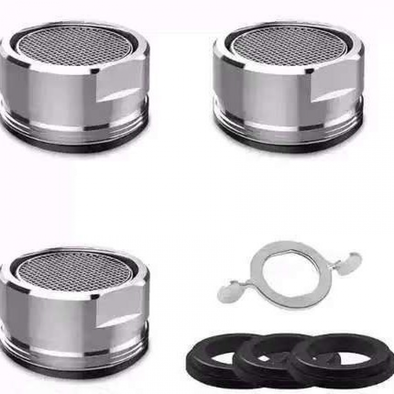 AJW-Connecteur De L'aérateur De Robinet Adaptateur D'aérateur De Robinet en Laiton Chrome Mâle