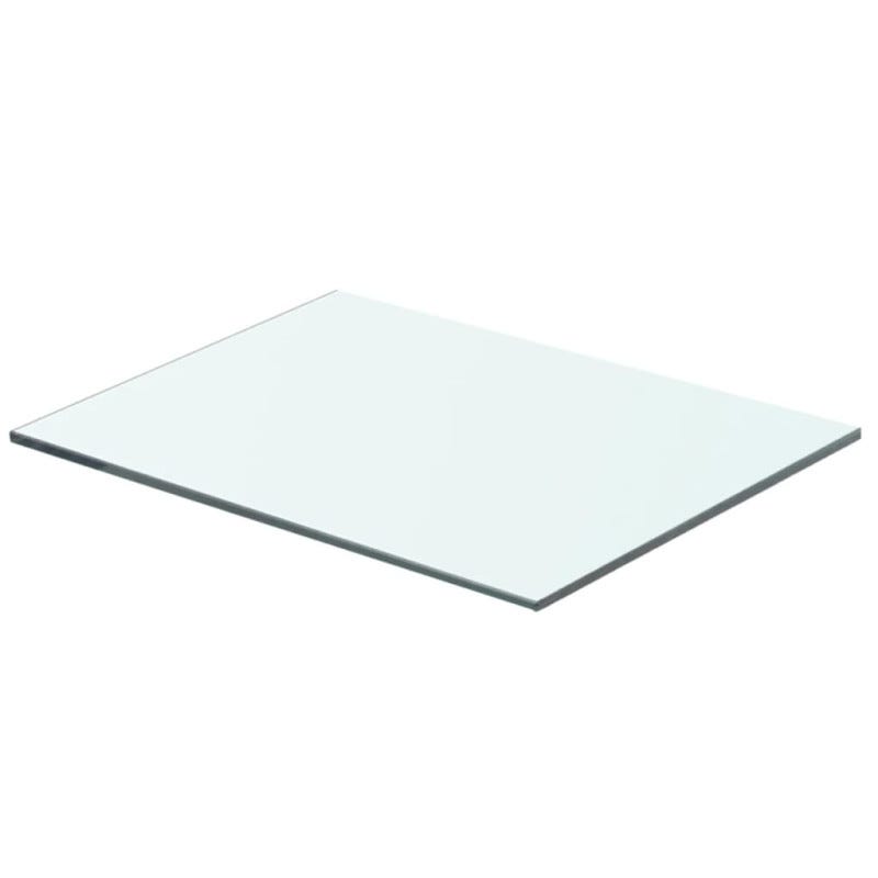 Mensola Galleggiante In Vetro 50x20 Cm - Scaffale Moderno Per Bagno E Casa