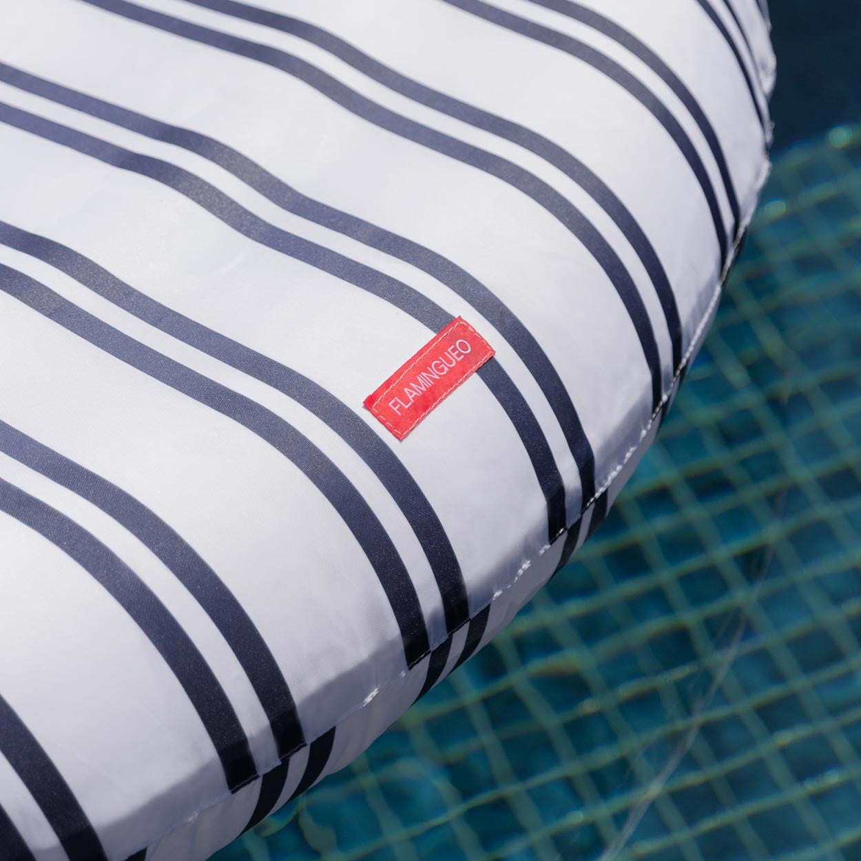 Flamingueo Colchão de Piscina Espreguiçadeira Insuflável PVC Azul - 6