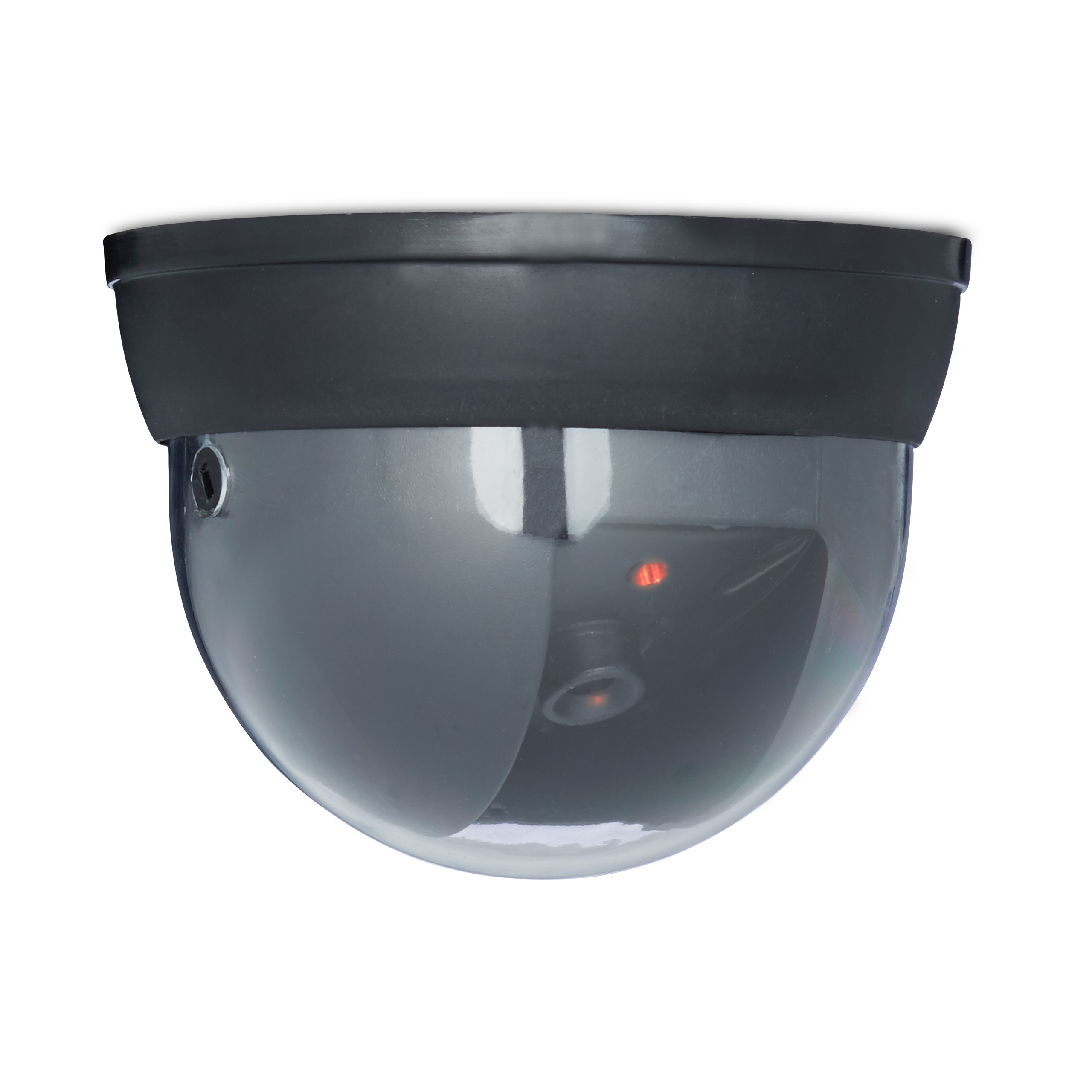 Relaxdays Fausse caméra surveillance 360 degré lampe LED caméra factice