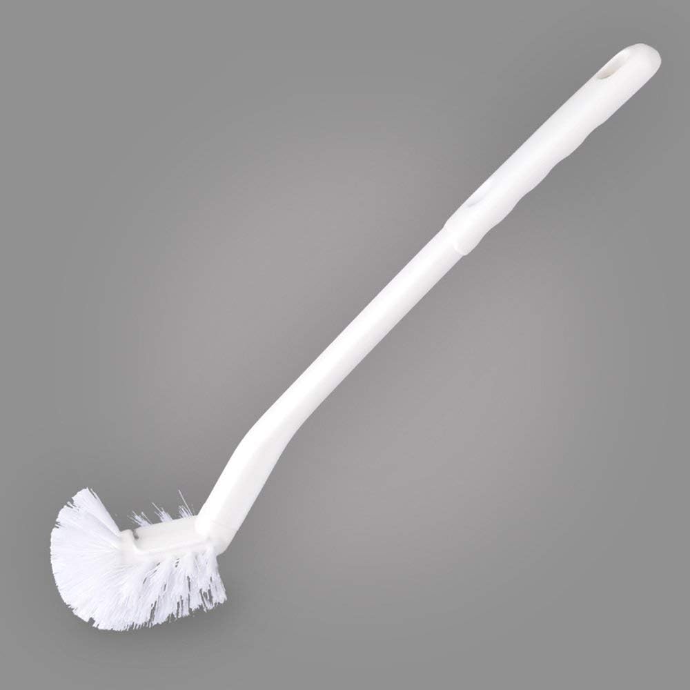 Przenośna szczotka do toalety z długą plastikową rączką, mocne szczotki czyszczące i dekontaminujące, akcesoria łazienkowe