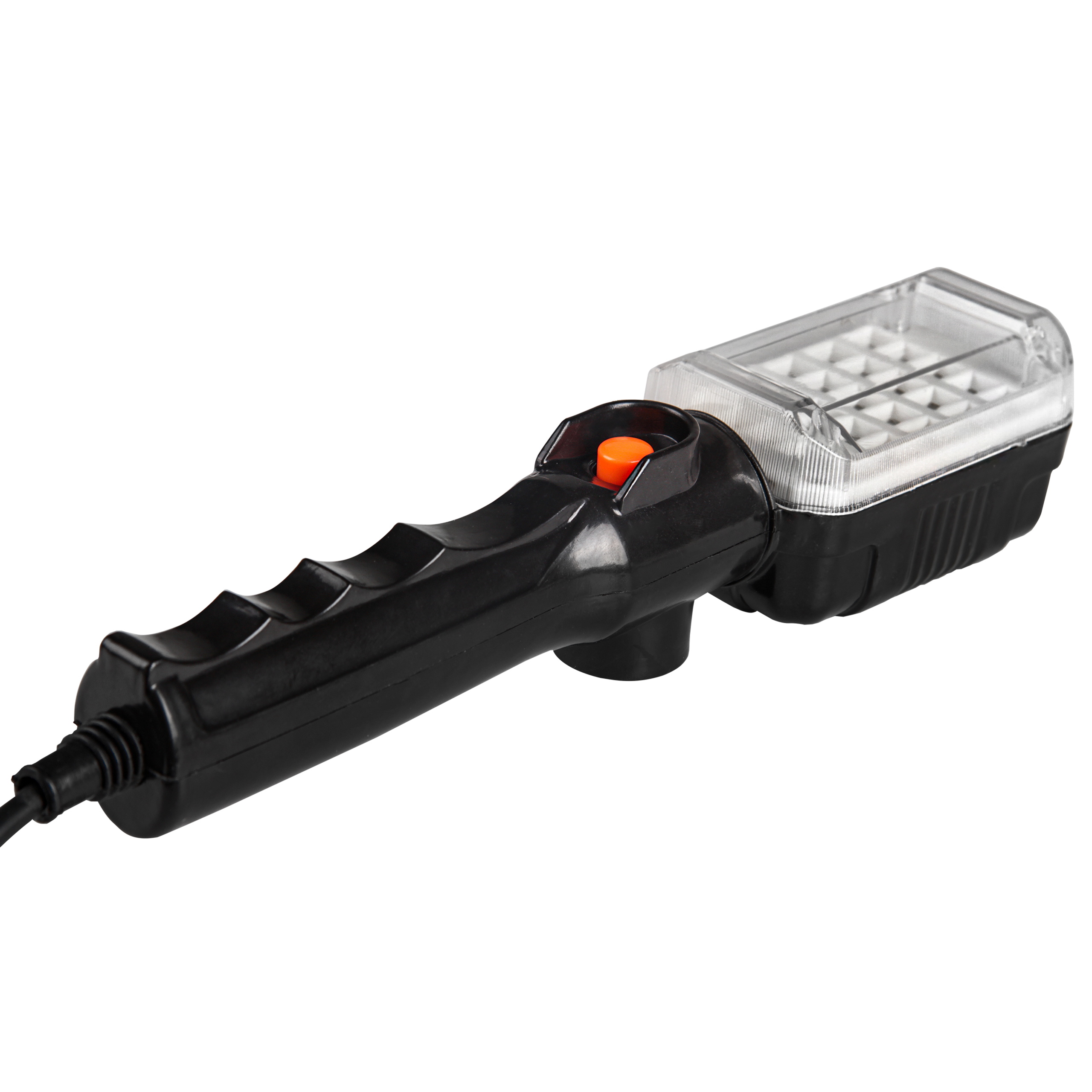Lampa LED warsztatowa 12W 25cm 6500K zimna biel kabel 5m magnes hak czarna MasterLED - 5