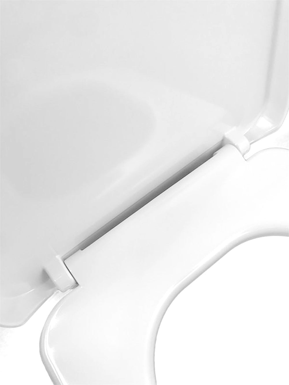 Couvercle de WC GALA Marina blanc, fixation verticale - 4