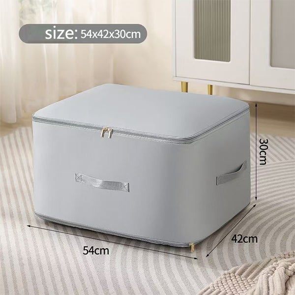 125L Borsa Portaoggetti, Extra Large Borsa Portaoggetti Resistente, King Size Borsa Portaoggetti Impermeabile Piumini, Oxford Borse Portaoggetti Trapunte Con Cerniera Maniglia Per Cuscini, Piumino