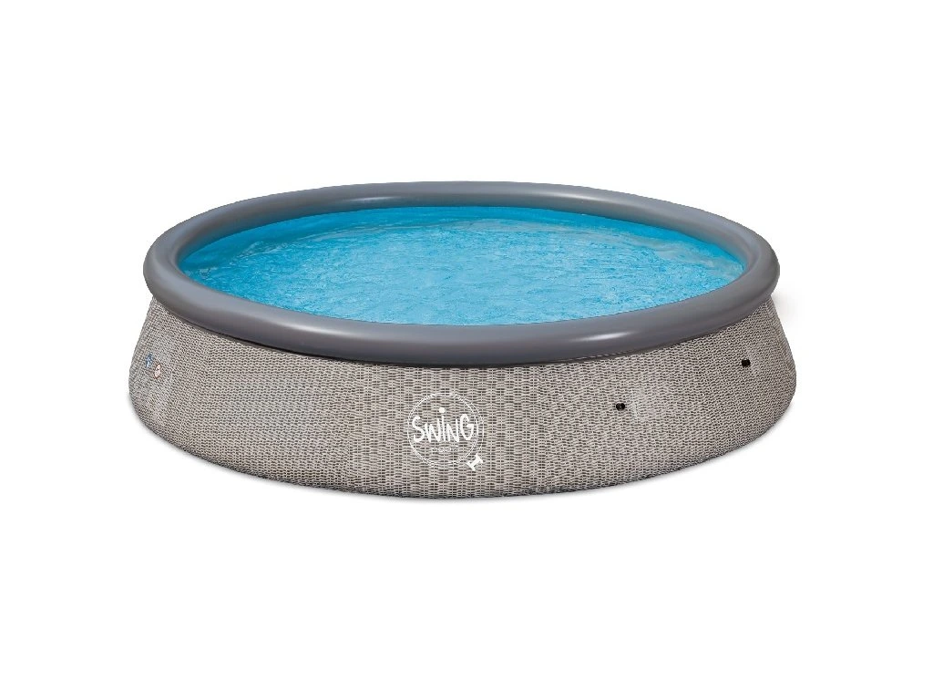 Piscine Pliable Pour Enfants Avec Toit Pare-Soleil Et Moustiquaire,Montage Rapide–3-En-1 Piscine Portable Pour Bébé Avec Ventilati - Jeux - Jouets