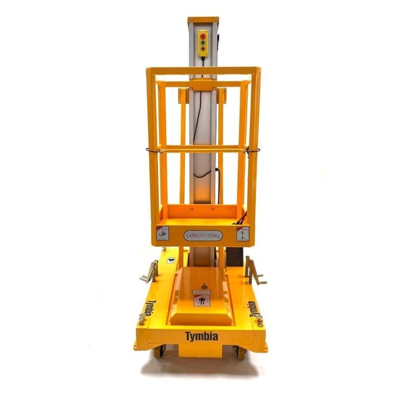 Plataforma elevatória Tymbia, com 12 m de altura, carga de cabo de 125 kg - 2