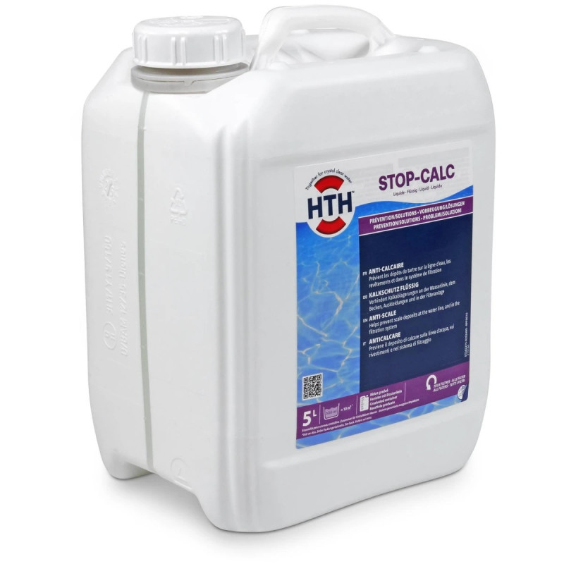 HTH Stop-Calc - Anticalcaire Liquide 5 L - 3
