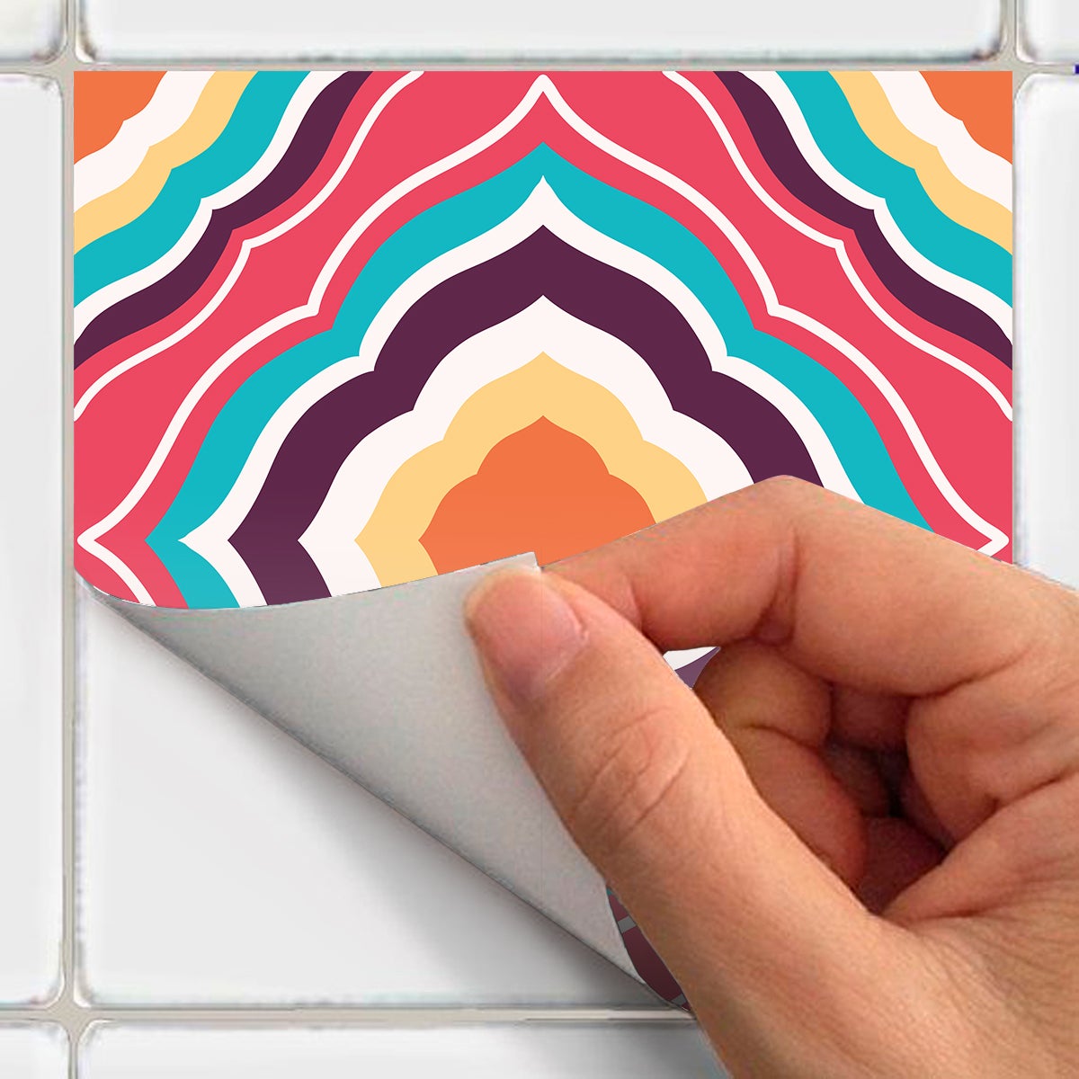 9 adesivi piastrelle azulejos analis - Sticker adesivo - adesivi murali - 9stickers15x15cm - 4