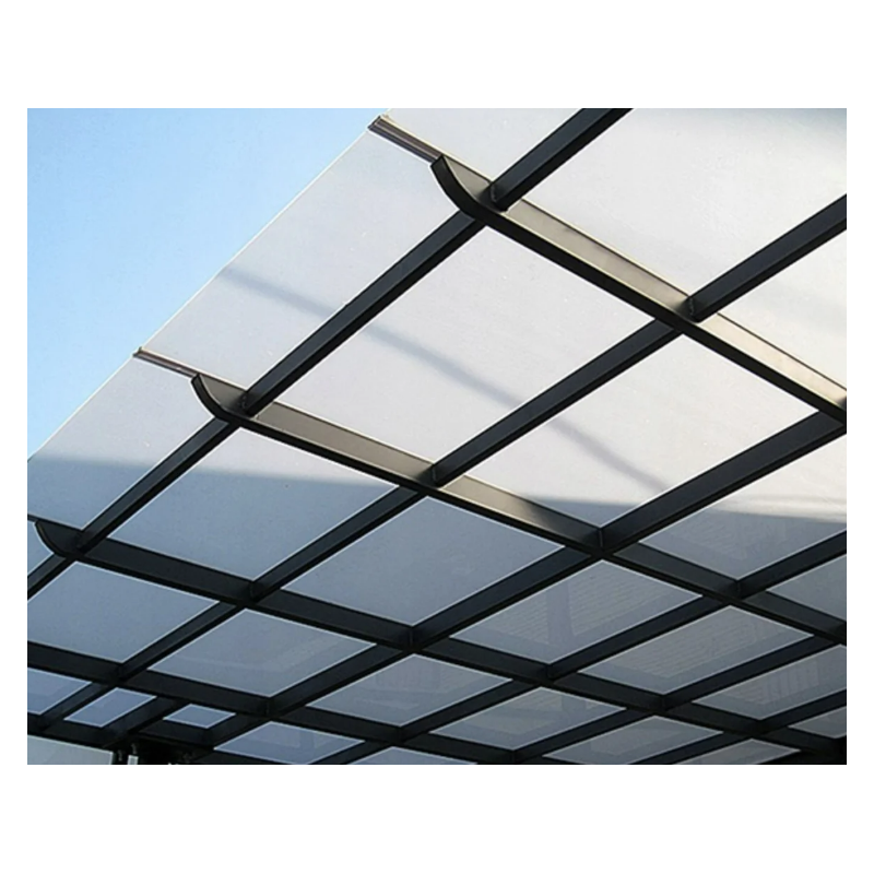 Placa de policarbonato compacto opal 100×100 cm – Espesor 2 mm | Panel translúcido 30% LT | Uso interior y exterior - 3