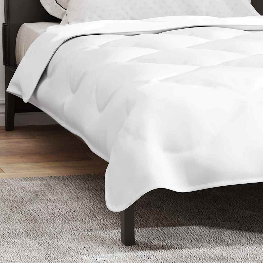 Couettes & Duvets Blanc 140 x 200 cm Microfibre - 5