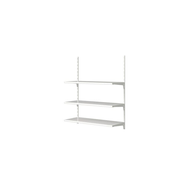 Étagère Murale Avec Consoles - Acier Inoxydable AISI 304 - Profondeur 30 Cm, Hauteur 20 Cm - Largeur Personnalisable 60 à 200 Cm