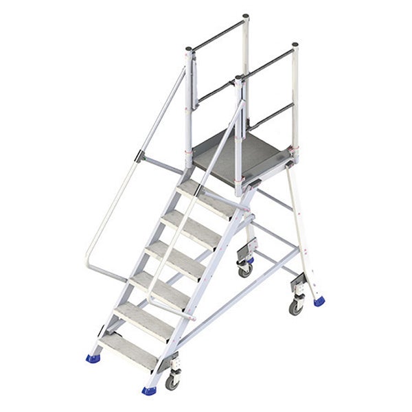 Plateforme 2 marches - Hauteur max. de travail 2.40m - ESGD302-R