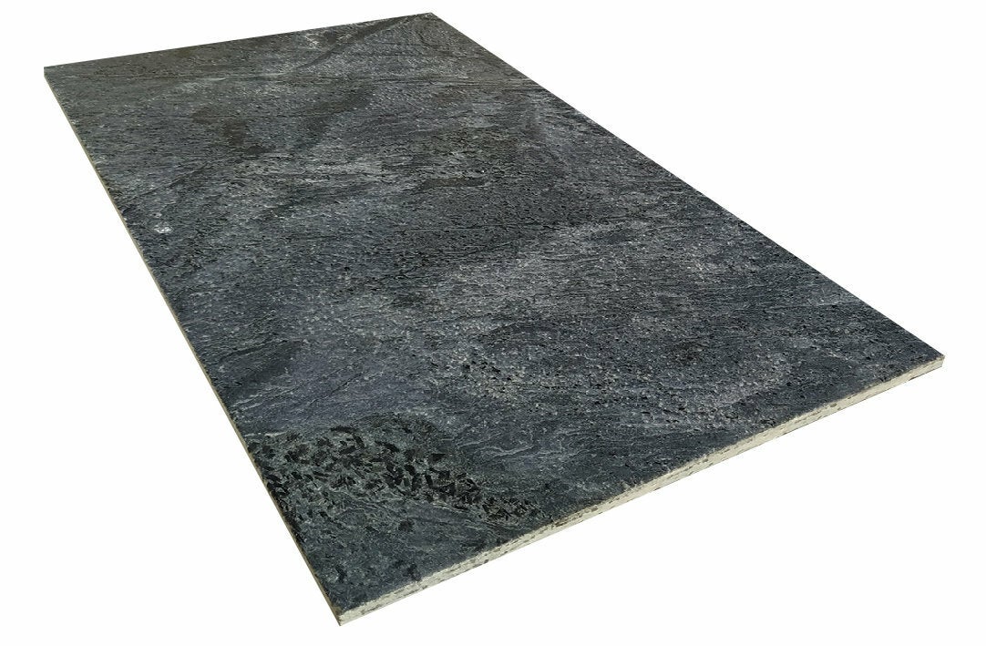 Carrelage Quartzite - Grey Java - Vieilli - 61x30x1,2cm | Leroy Merlin