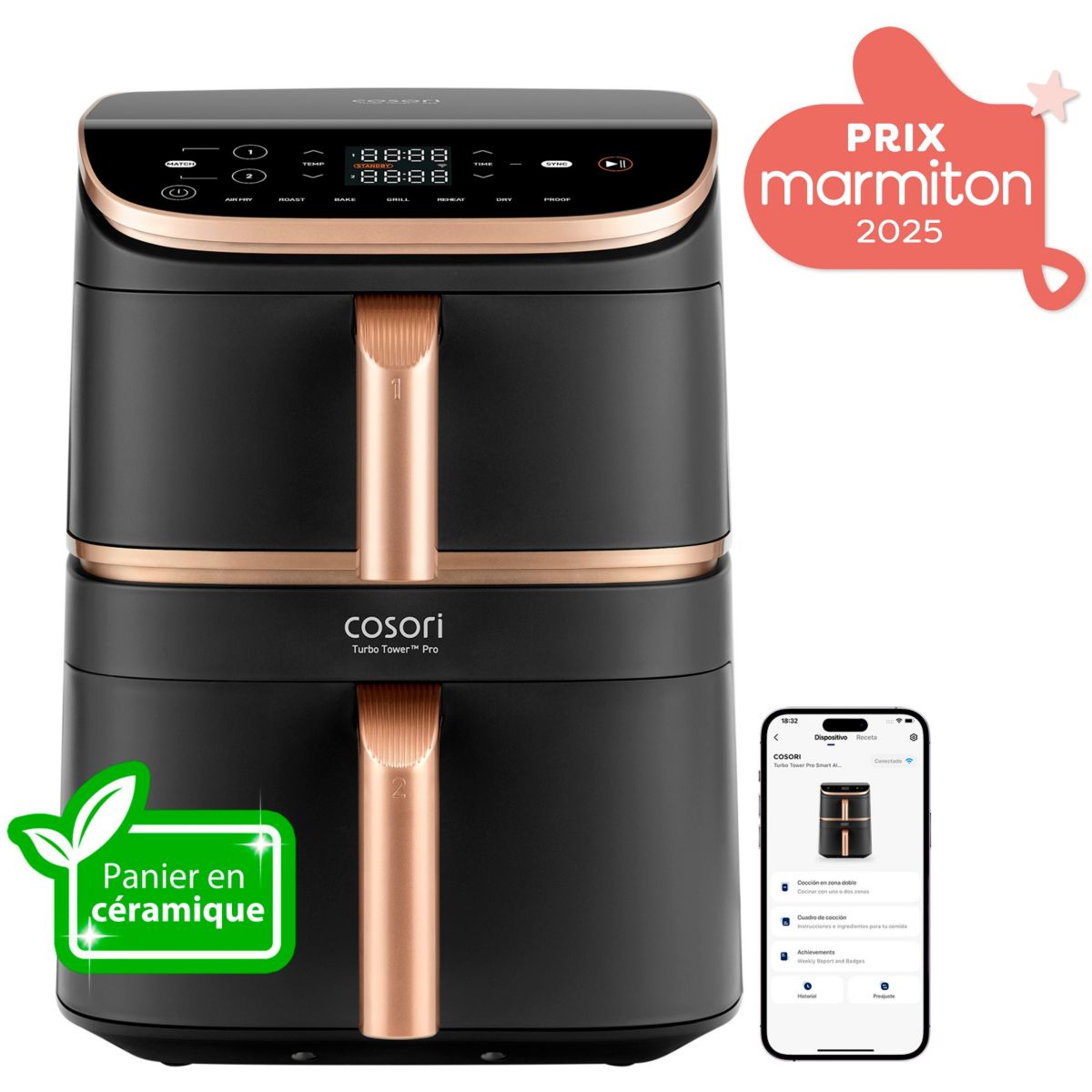 TurboTowerProSmartChefEdition-Friggitriceadariaatorreda10,8L