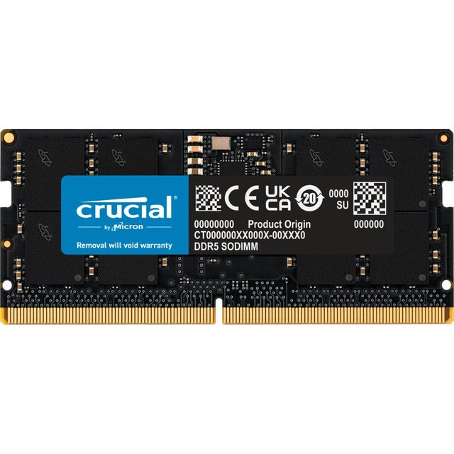 DDR5 x NB SO-DIMM CRUCIAL 16GB 5600MHz - CT16G56C46S5