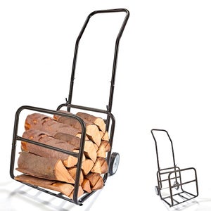 CCBLZLL Carrello Pieghevole Outdoor Portatile Con Ruote Fuoristrada - Capacità 150kg, Telaio In Acciaio, Per Giardino, Spiaggia, Campeggio
