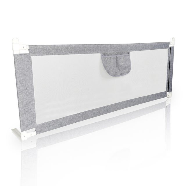 Cerca de segurança para cama infantil, 180 x 80 cm, cerca dobrável para cama infantil