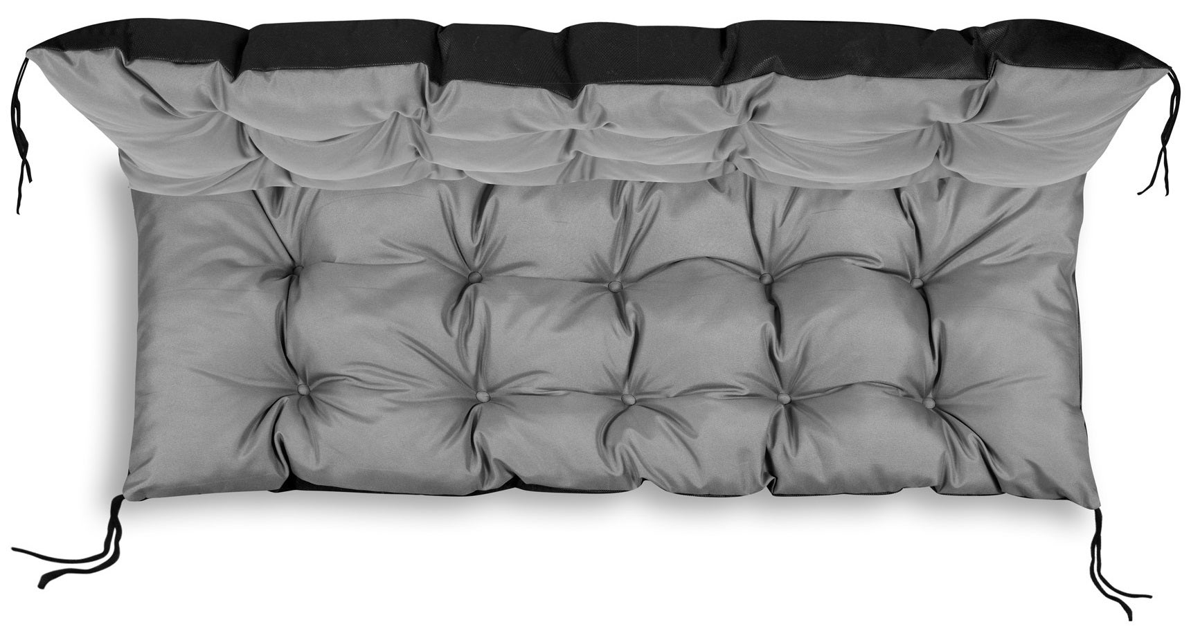 Poduszka ogrodowa Aio Factory 120x40 cm na paletę wodoodporna szara 1szt - 3