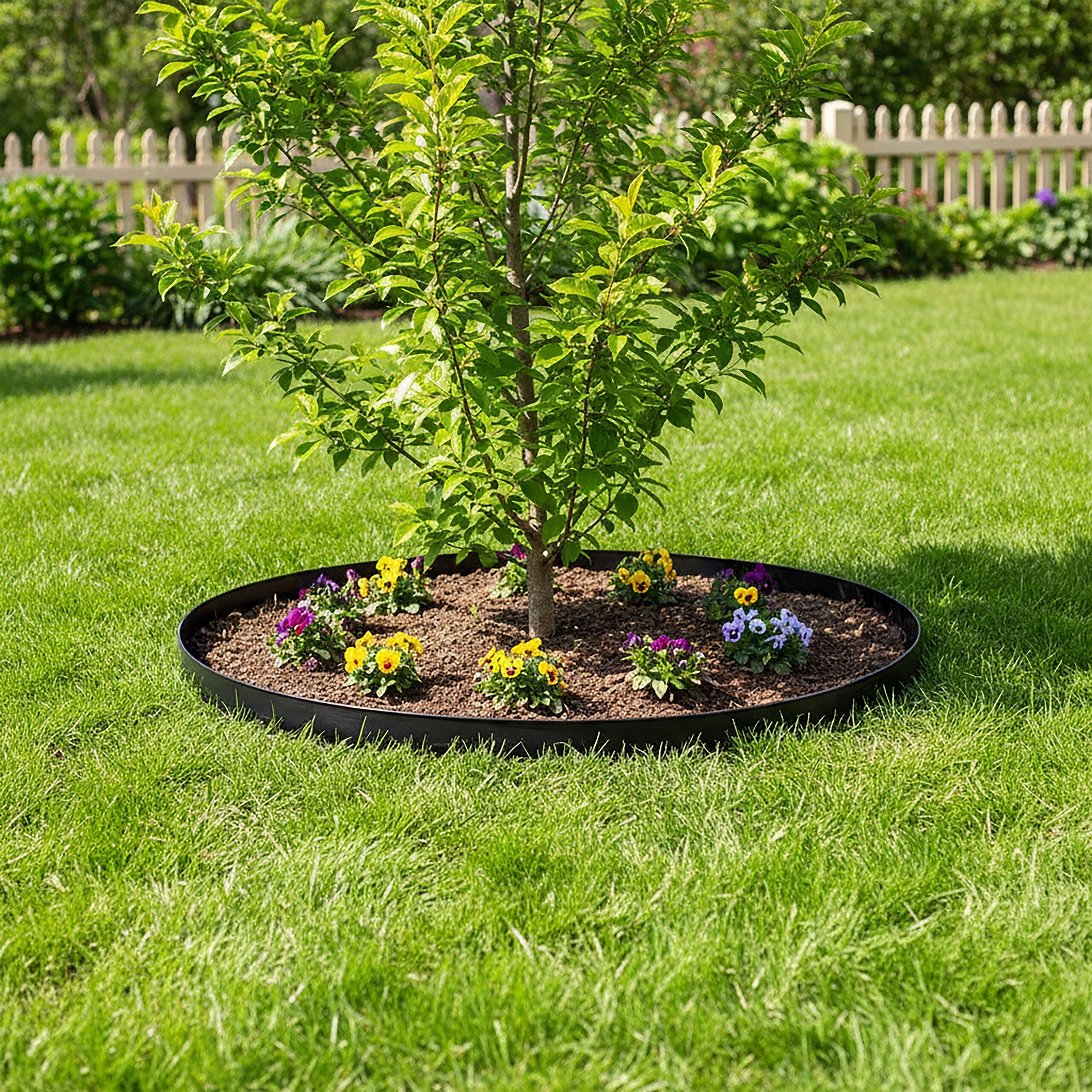 Bordo Per Prato Nero 10m – Bordure Flessibili In PVC Con Picchetti Per Aiuole E Giardino | Facile Da Installare - 6