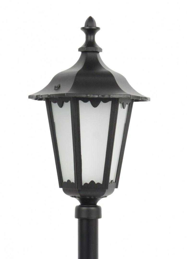 Lampa ogrodowa stojąca Retro czarna 1xE27x60W IP43 wym: 76 x 21 x 21 cm aluminium SU-MA