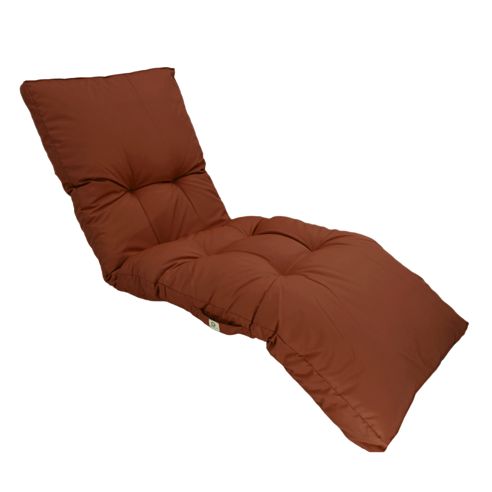 Coussin Chaise Longue 48x168 Cm - Polyester, Sangles Ajustables, Antidérapant, Bleu Marine