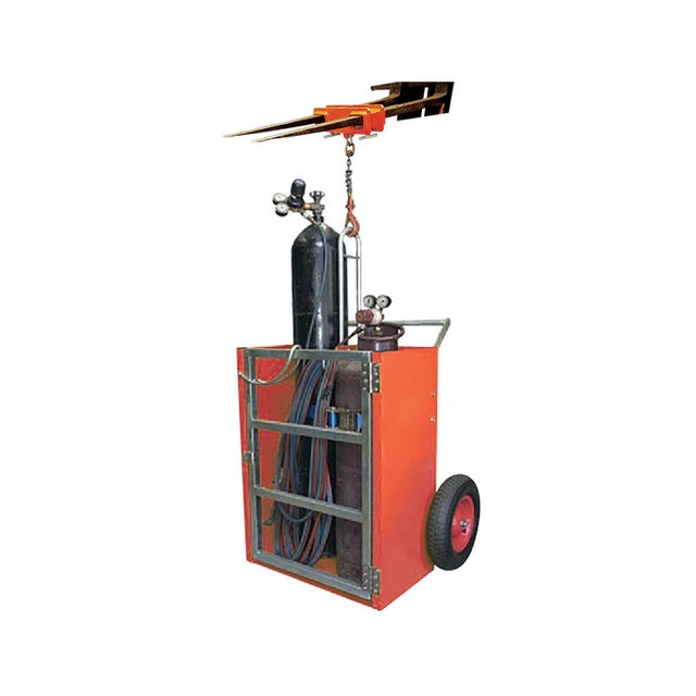 Stockman - Diable porte-bouteilles élingable 250kg avec roues gonflables D40cm - SAC30 STOCKMAN