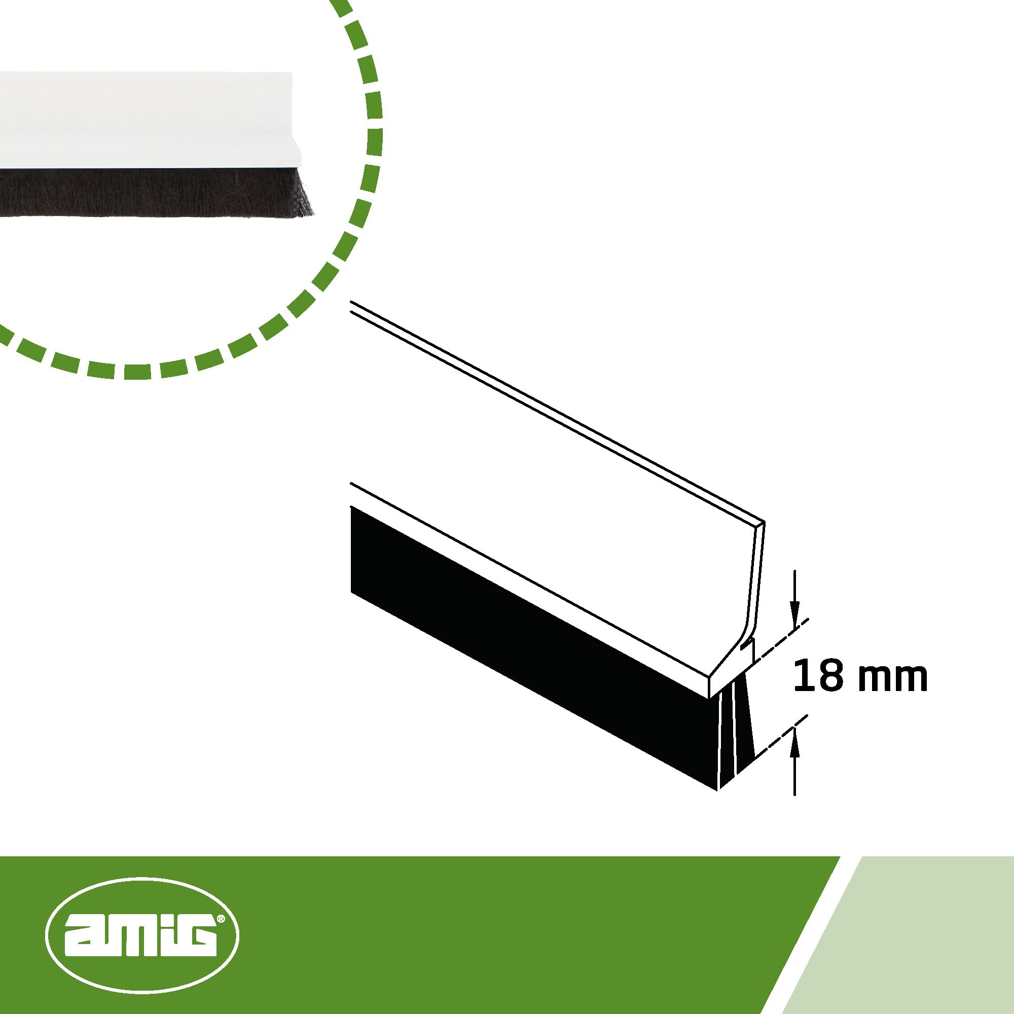 BURLETE 7-1000 PVC BLANCO DISPLAY - 5