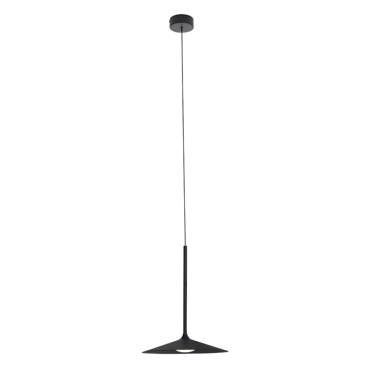 Lampa wisząca HANA LED 6W Ciepła biel 540lm czarna wym: 150 x 17,5 x 17,5 cm Maxlight