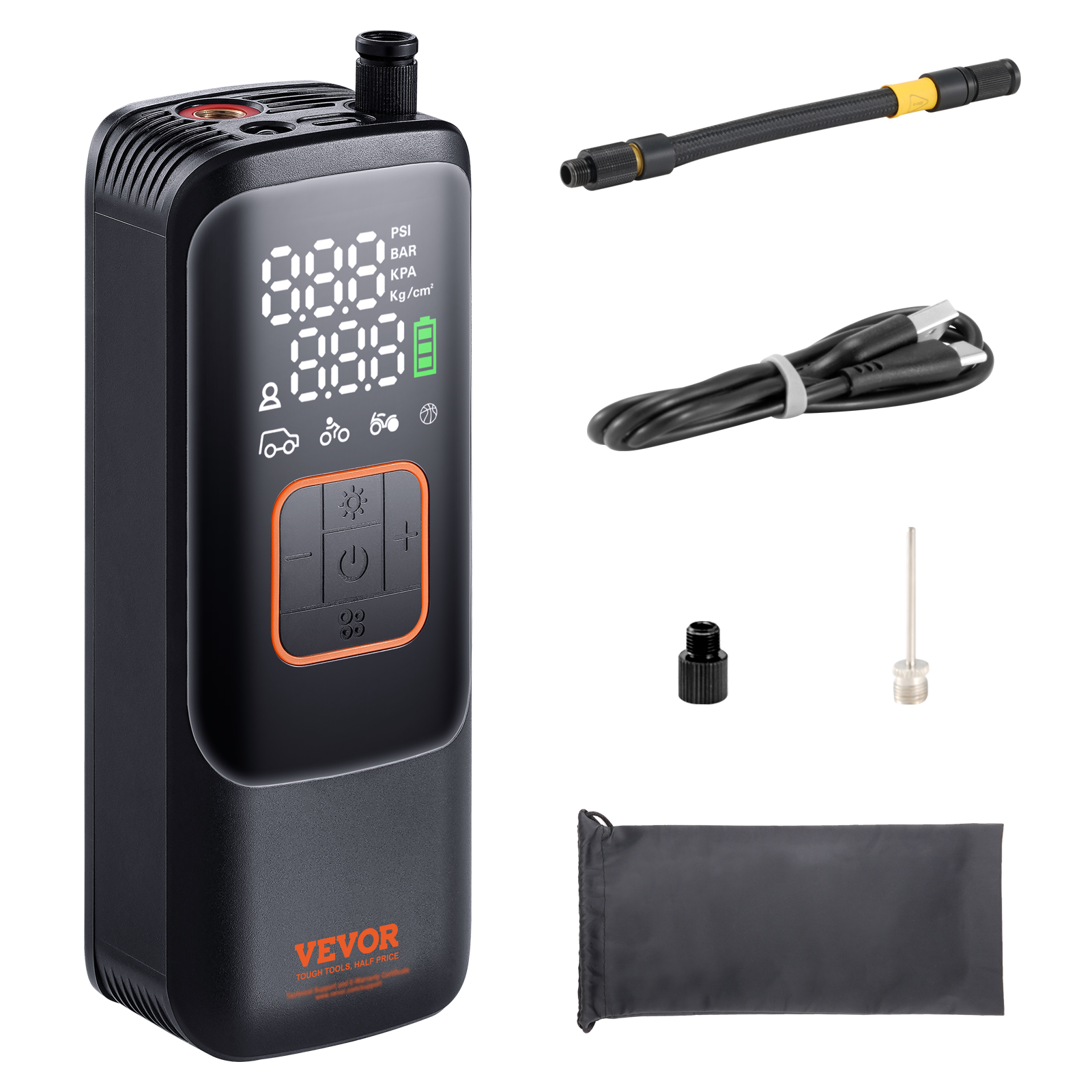 Mi Mijia Compresseur à Air Portatif 2 Nd,150PSI Gonfleur Pneus Voiture