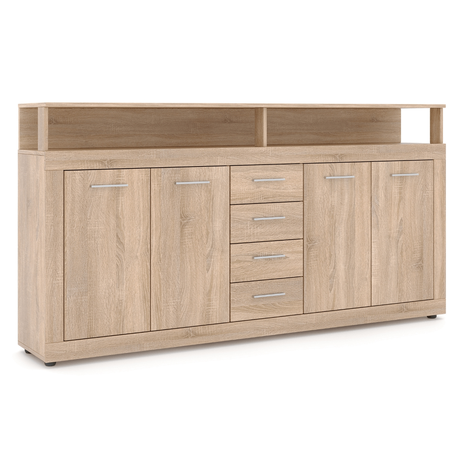 Komoda z Szufladami Do Salonu Przedpokoju Sonoma LUNA 190 cm