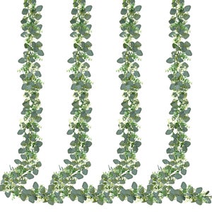 Guirlandes Automne 1,8m Avec Feuilles D'érable En Soie - Lot De 2 Pour Décoration Intérieure/extérieure