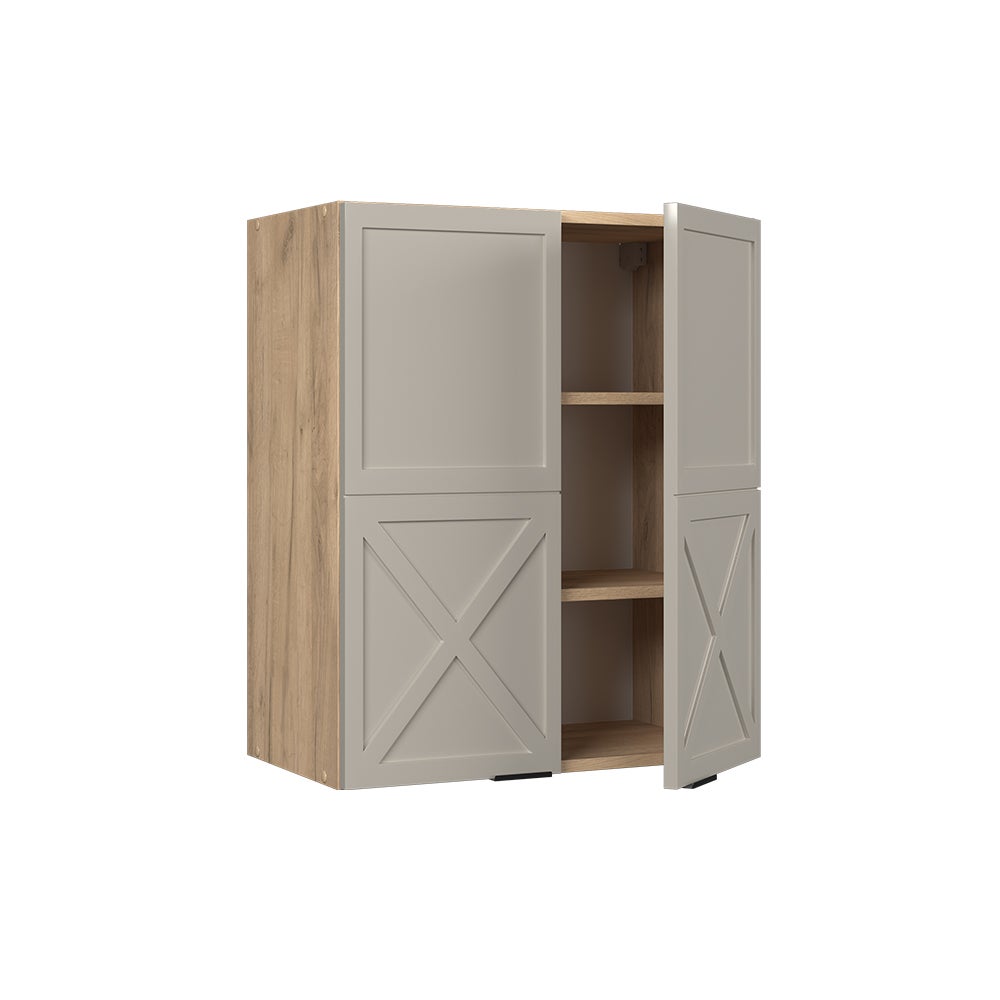 Vicco Elément haut de cuisine Fame-Line, GrisBeige, 60cm - 4