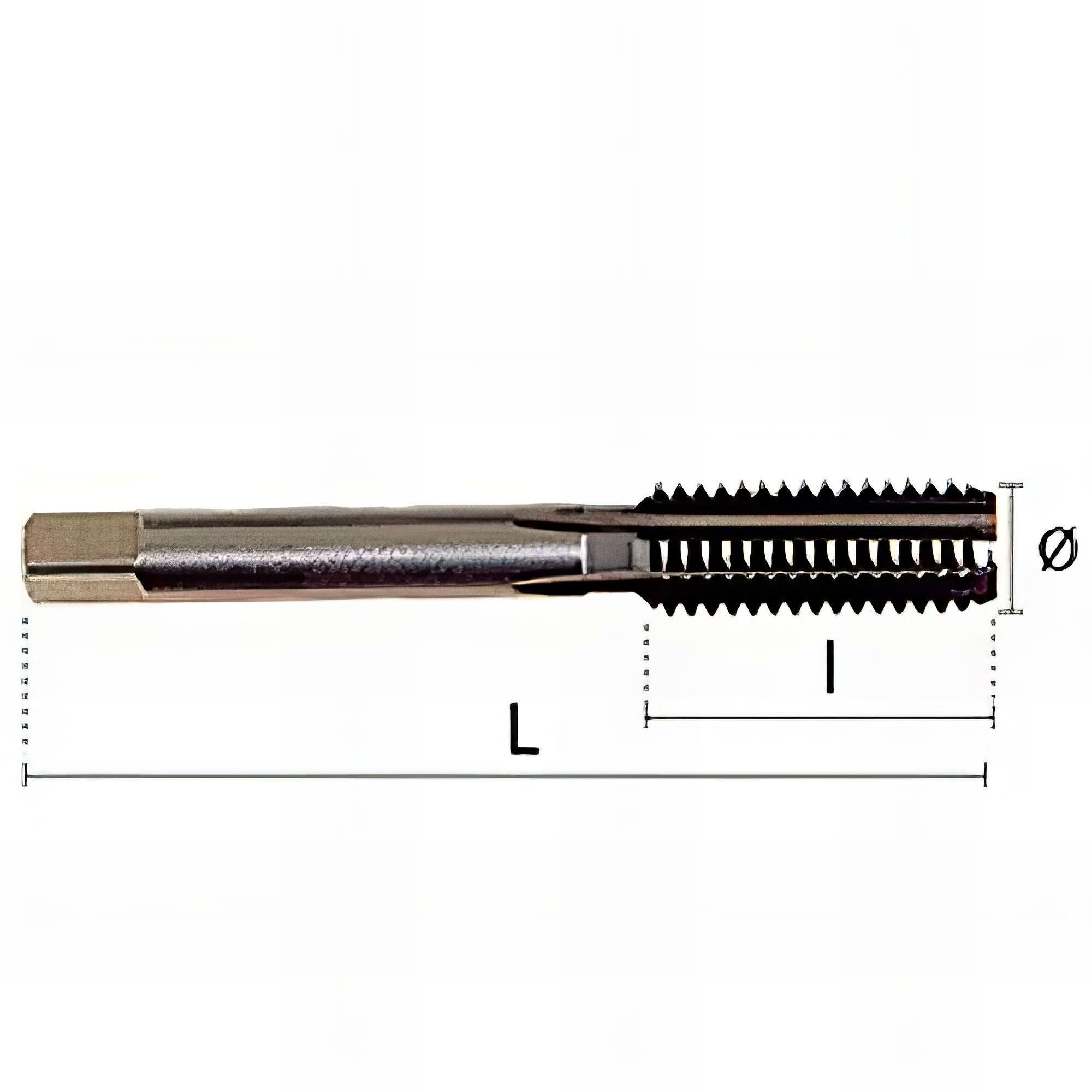 Burkit Taraud à Filetage Droit M11 X 1,75 Mm HSS M11 X 1,75