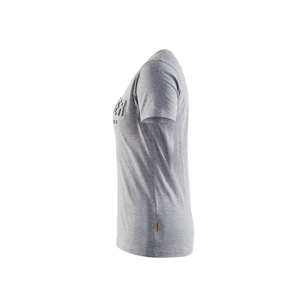 T-shirt imprimé 3D femme Gris chiné - Blaklader - Taille M - 3